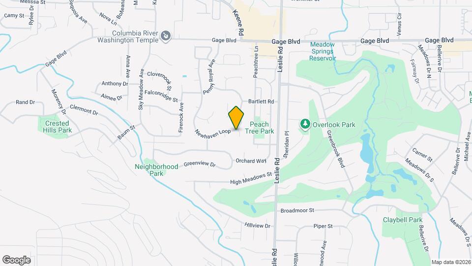 154 Newhaven Ct Map and Location Details
