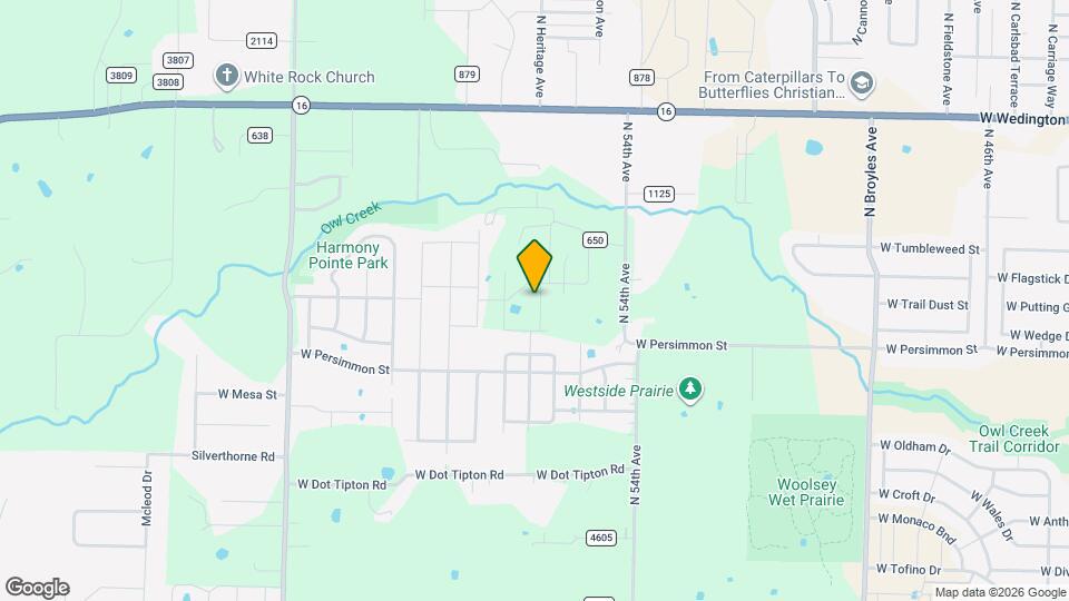 555 N Cresswell Dr Map and Location Details