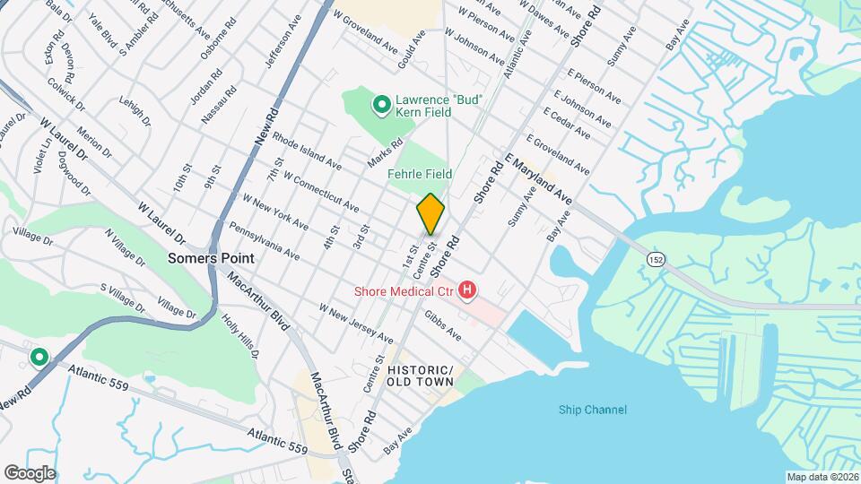 15 W Connecticut Ave Map and Location Details