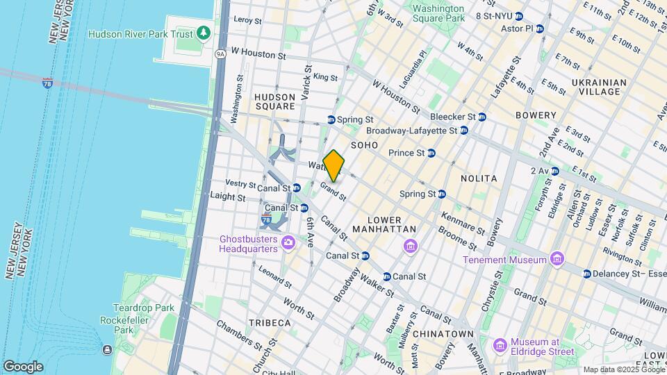 50 Grand St Mapa y Detalles de la Ubicación