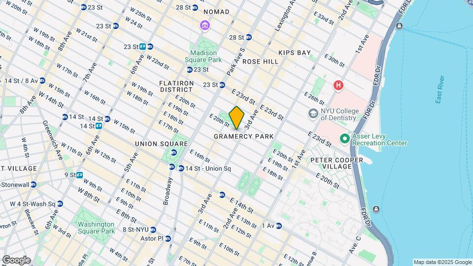 31 Gramercy Park S Map and Location Details