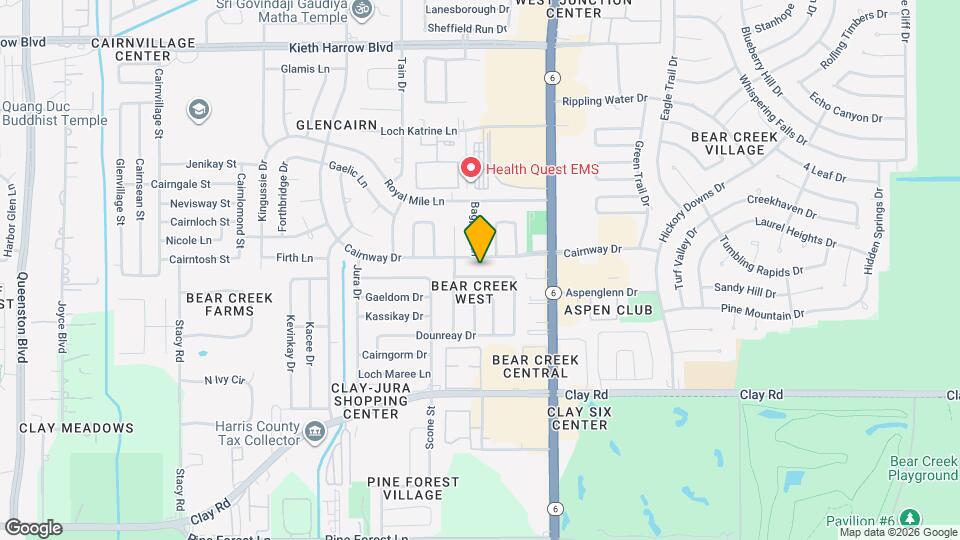 16406 Moary Firth Dr Map and Location Details