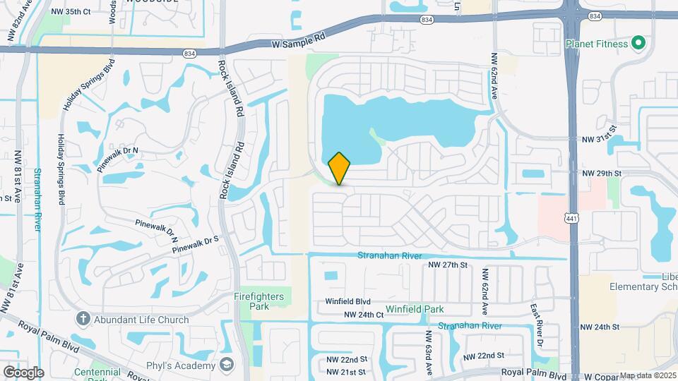 6703 NW 30th St Map and Location Details