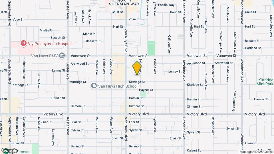 Kittridge Glen Apartments Mapa y Detalles de la Ubicación