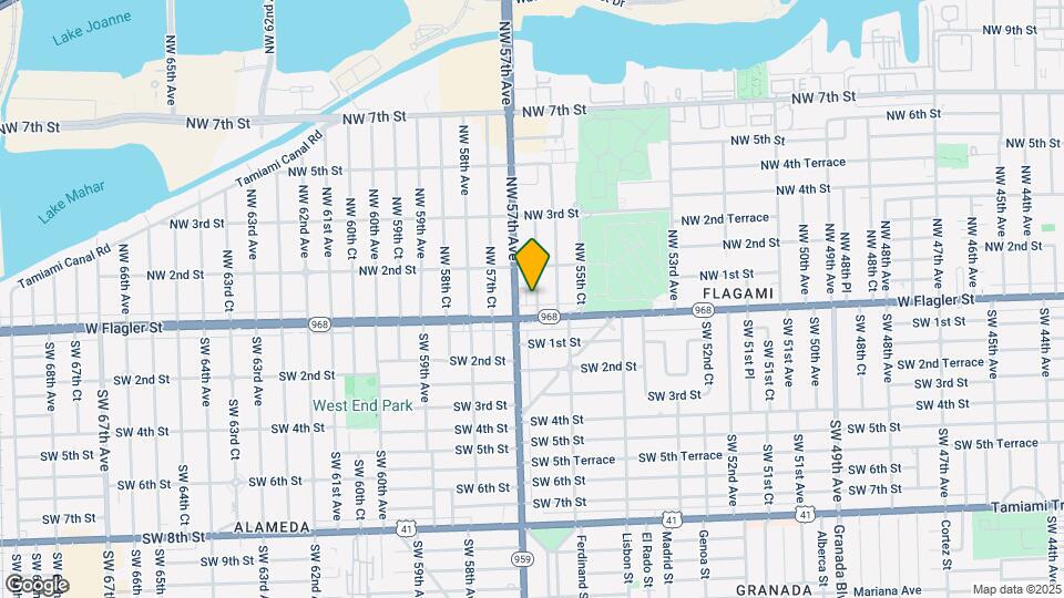 30 NW 56th Ct Map and Location Details