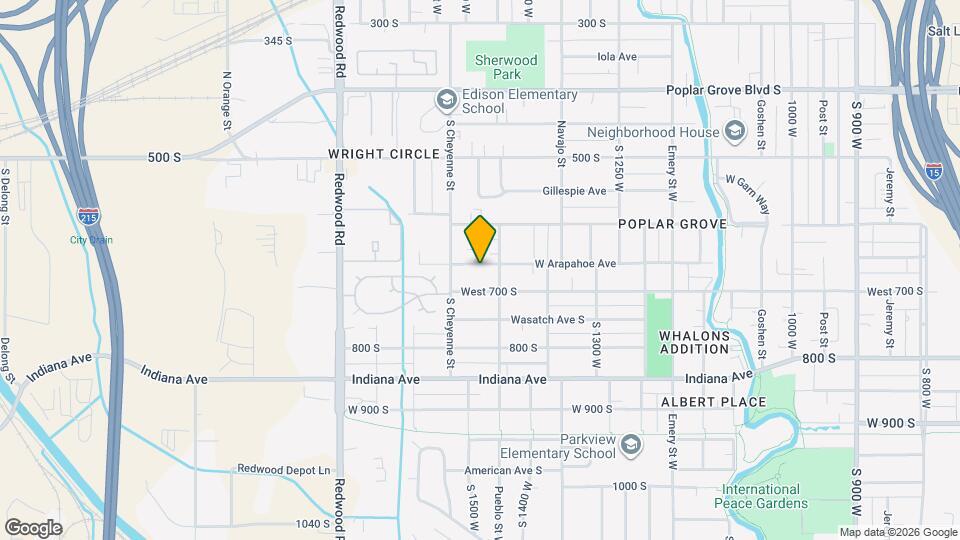 1463 W Arapahoe Ave Mapa y Detalles de la Ubicación