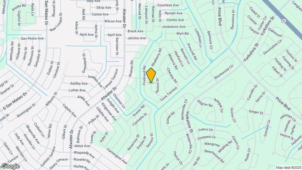 2574 Caladium Rd Map and Location Details