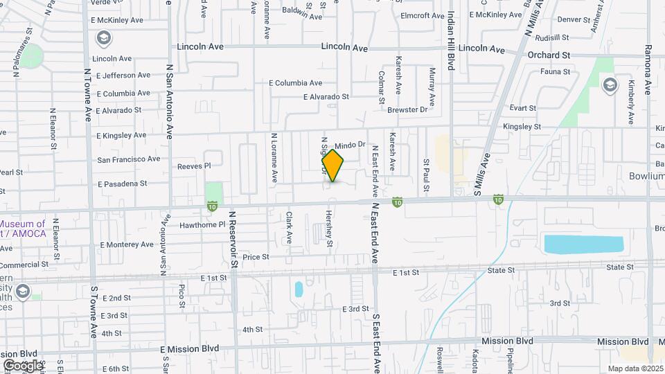 1182 E Pasadena St, Unit C Map and Location Details