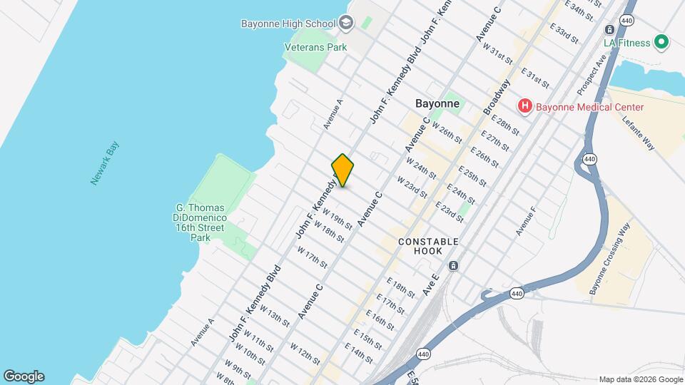 92 W 21st St Mapa y Detalles de la Ubicación