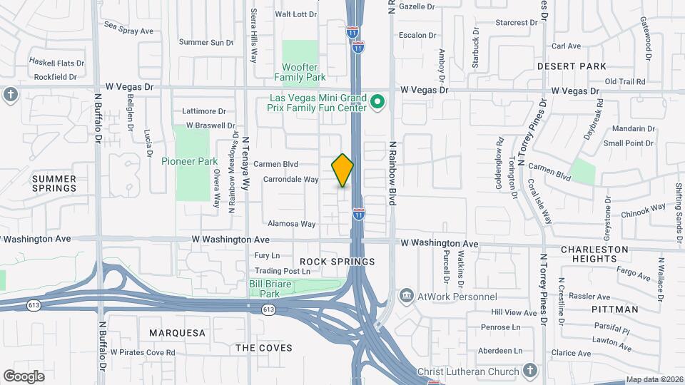 1029 Willow Tree Dr, Unit Unit C Map and Location Details