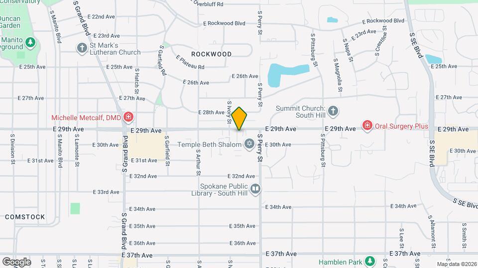 1226 E 29th Ave Map and Location Details