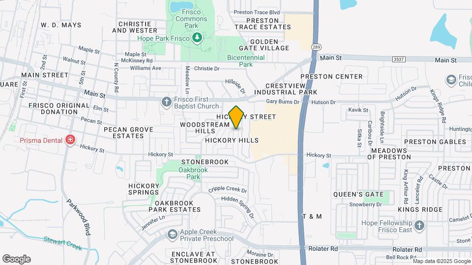 8660 Hawthorne St Map and Location Details