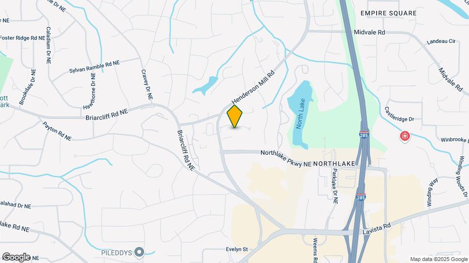 2351 Henderson Mill Rd Map and Location Details