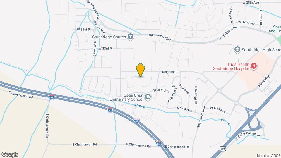 3683 S Quay St Map and Location Details