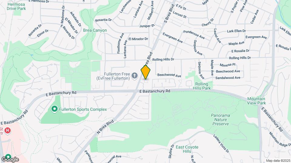 2717 Santiago Rd Map and Location Details