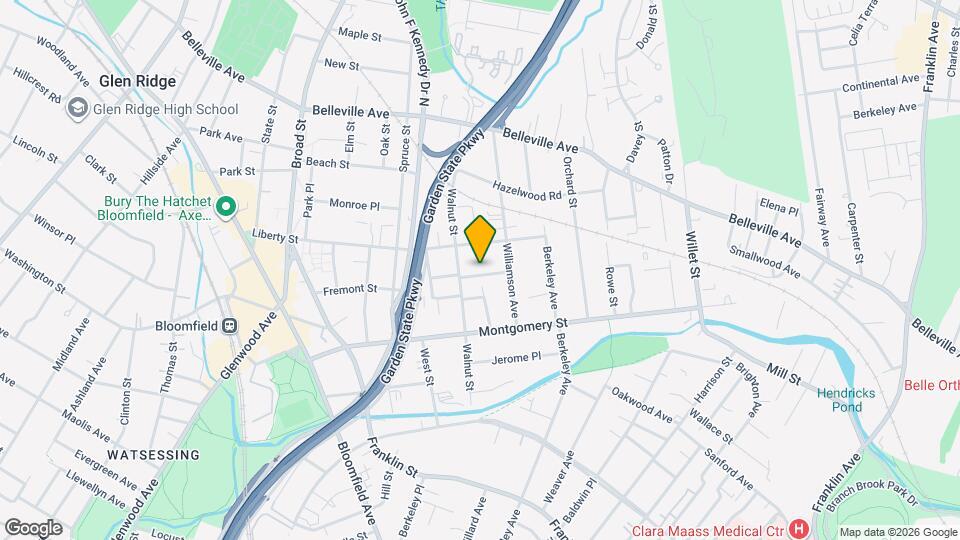 17 Walnut Terrace Map and Location Details