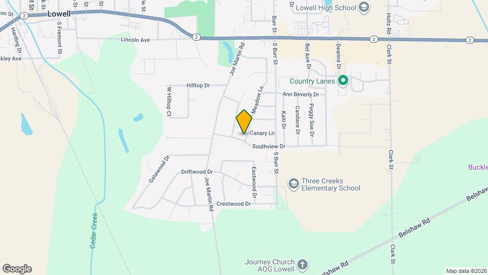 479 Meadow Ln Mapa y Detalles de la Ubicación