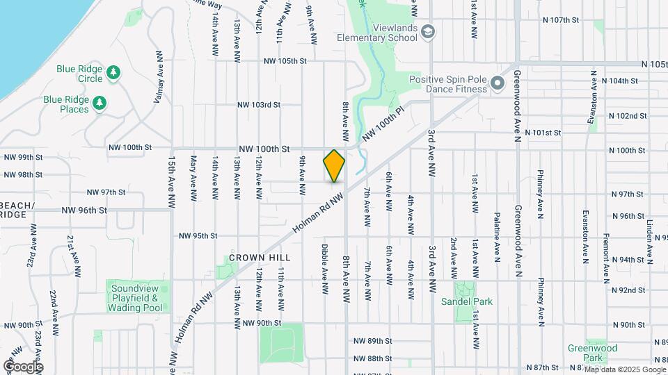 813 NW 97th St Map and Location Details