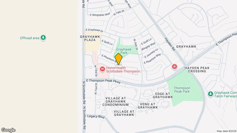 7484 E Buteo Dr Map and Location Details