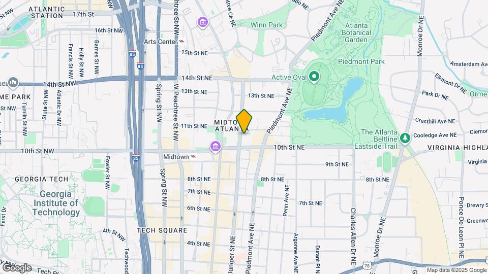 1023 Juniper St NE Map and Location Details
