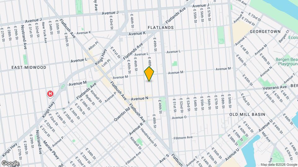 1650 E 48th St Map and Location Details