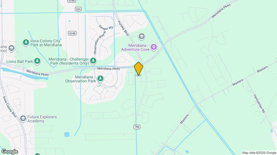 10030 Crescendo Wy Map and Location Details