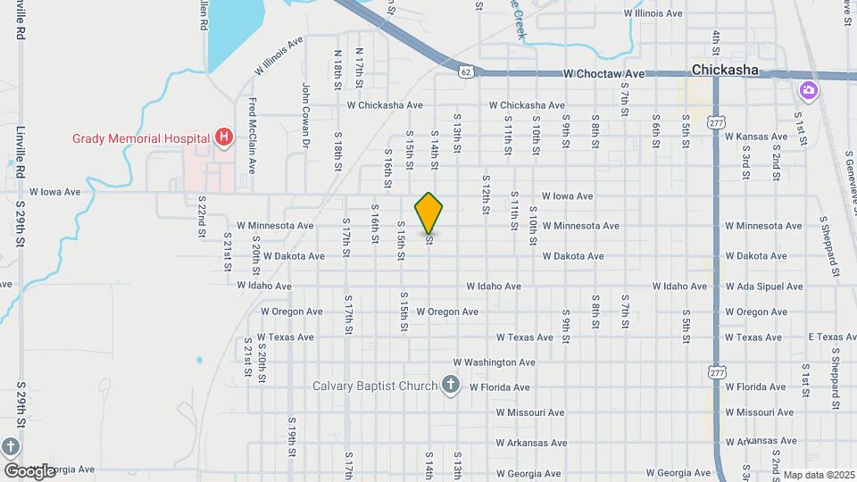 518 S 14th St Map and Location Details