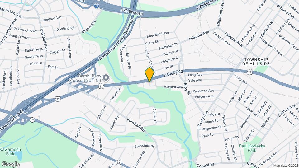 620 US-22 Map and Location Details