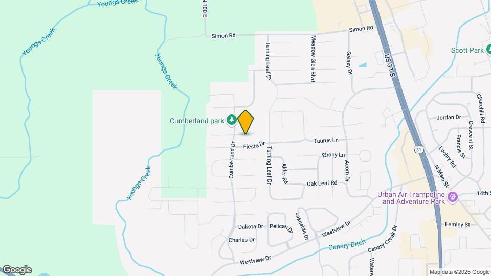 1267 Niagara Ln Map and Location Details