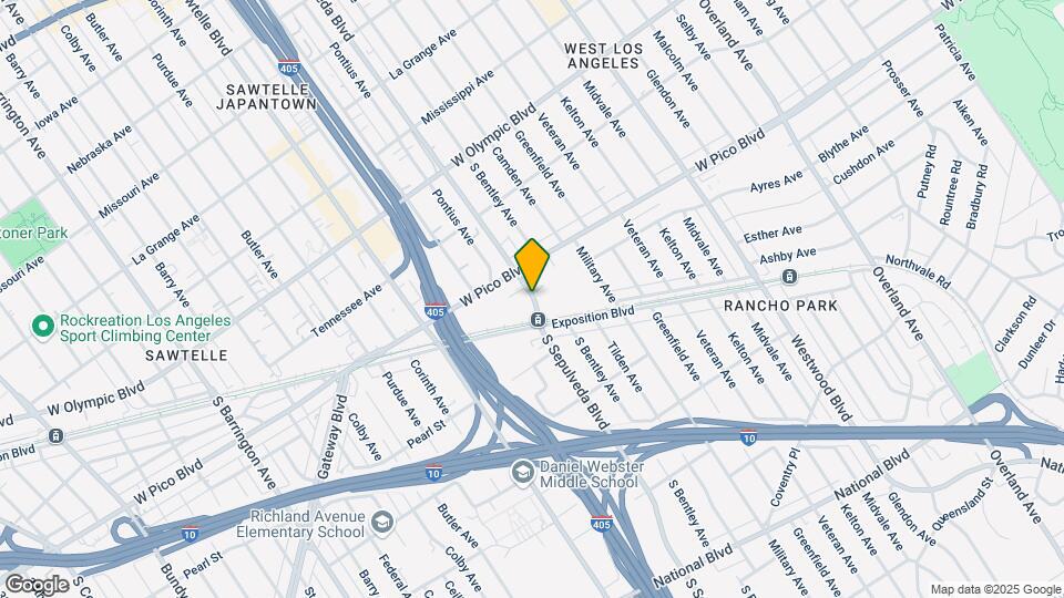 2435 S Sepulveda Blvd Mapa y Detalles de la Ubicación