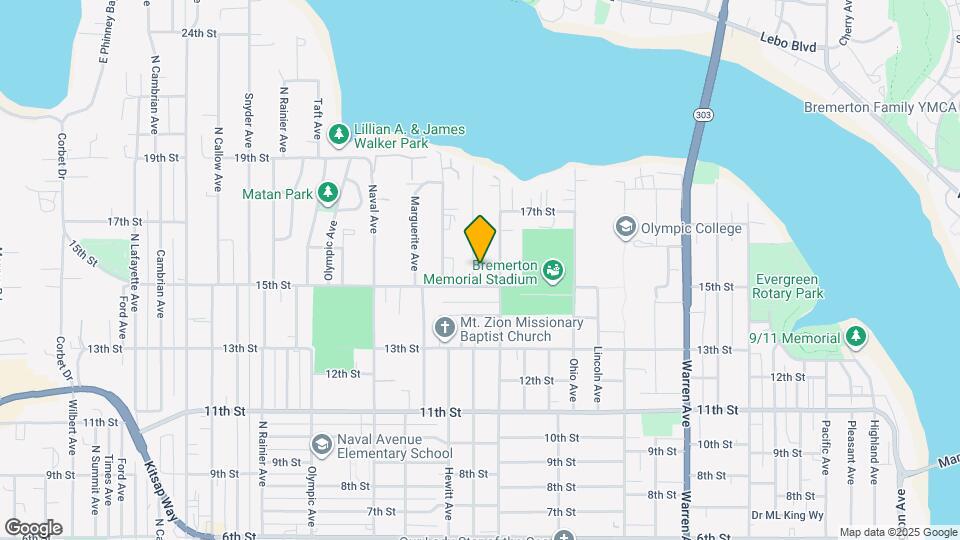 1518 Pennsylvania Ave Map and Location Details