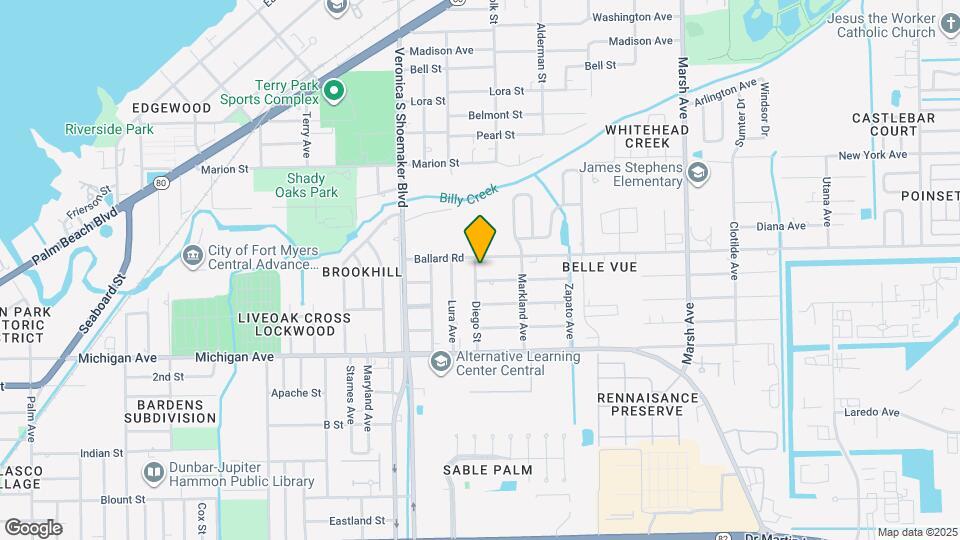 1415 Diego St Mapa y Detalles de la Ubicación