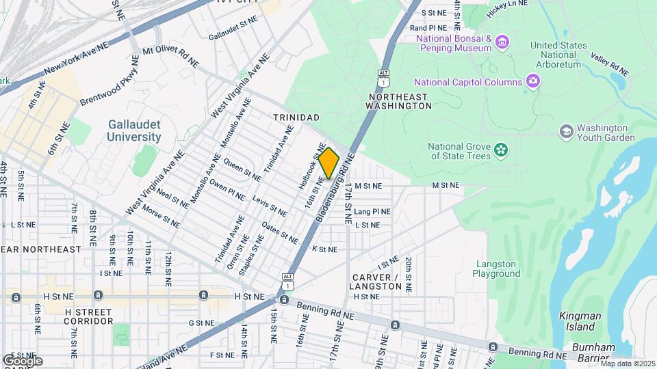 1200 Bladensburg Rd NE Map and Location Details