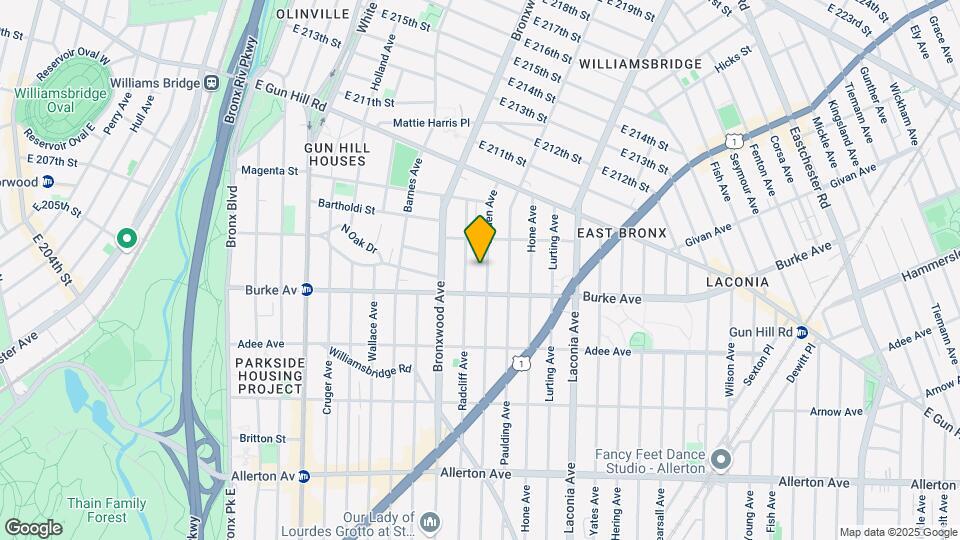 3221 Colden Ave Map and Location Details
