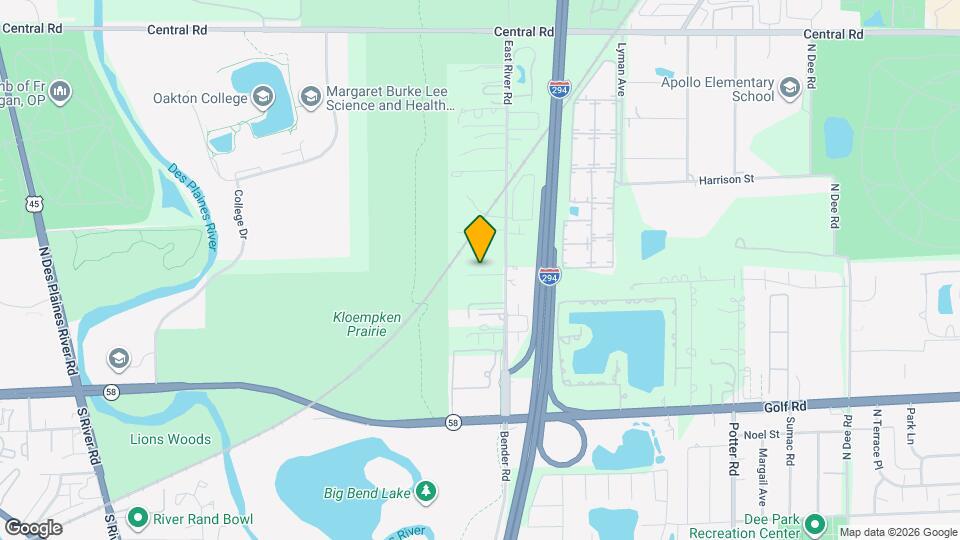 225 E River Rd Map and Location Details