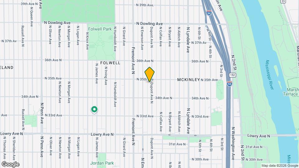 3447 Dupont Ave N Map and Location Details