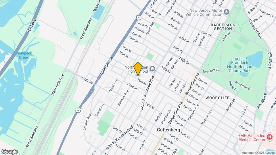 1218 73rd St Map and Location Details