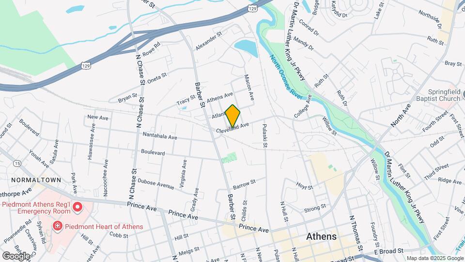 385 Cleveland Ave Map and Location Details