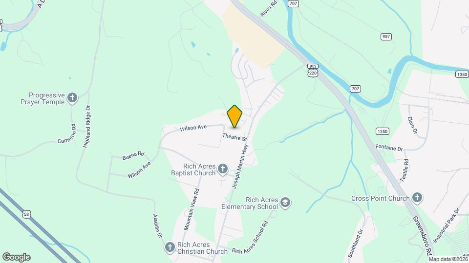 Glen Ridge Apartments Map and Location Details