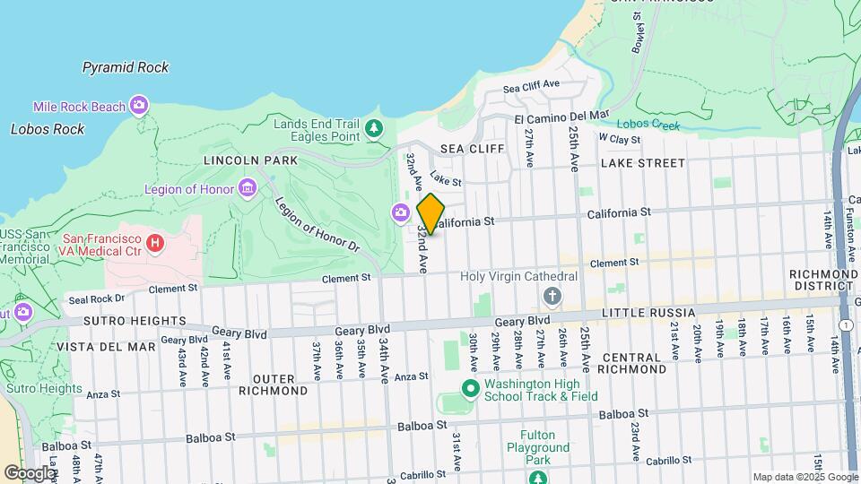 326 32nd Ave Map and Location Details