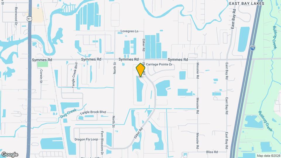 7731 Carriage Pointe Dr Mapa y Detalles de la Ubicación