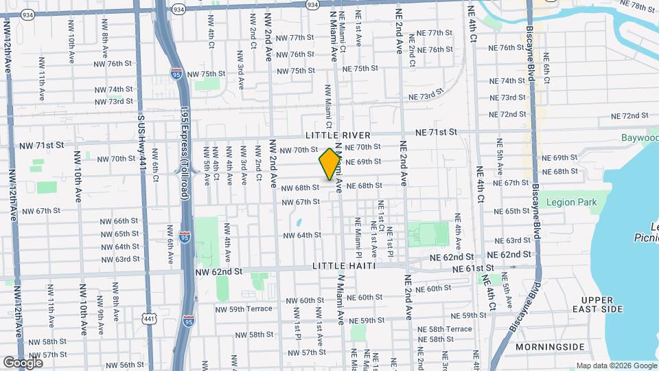 29 NW 68th St Mapa y Detalles de la Ubicación