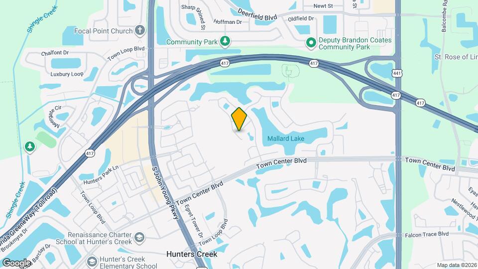 13427 Heron Cove Dr Map and Location Details