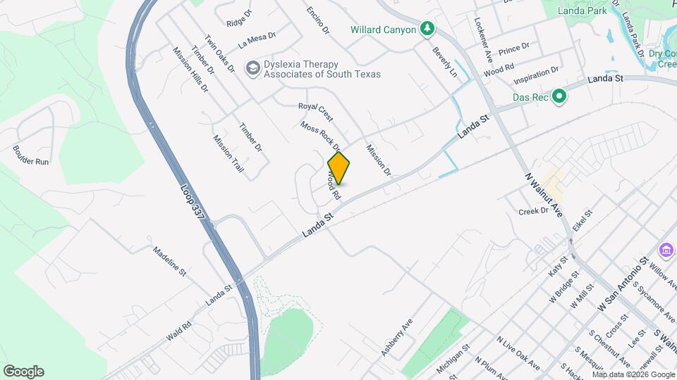 1023 Wood Rd Map and Location Details