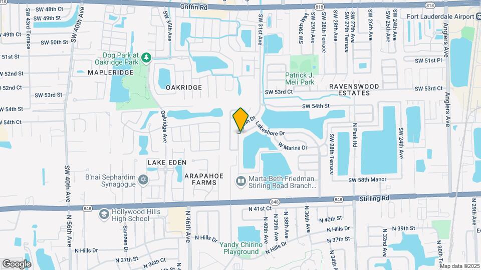 5600 Lagoon Dr Map and Location Details