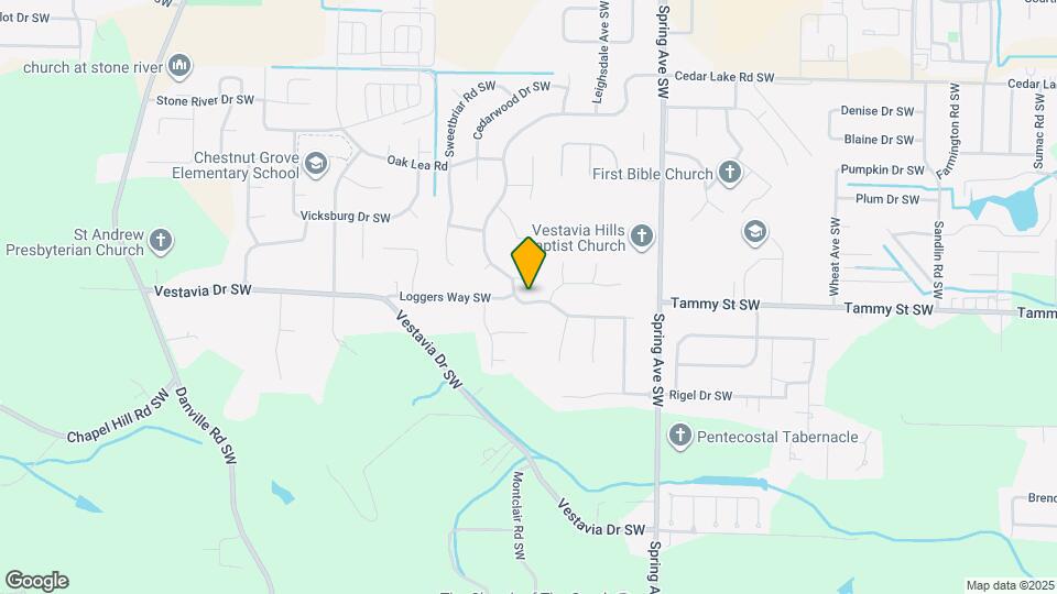 1008 Way Thru The Woods SW Map and Location Details