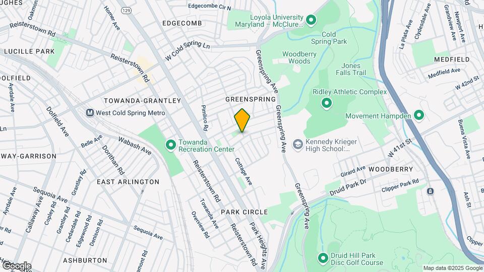2500 Keyworth Ave Mapa y Detalles de la Ubicación