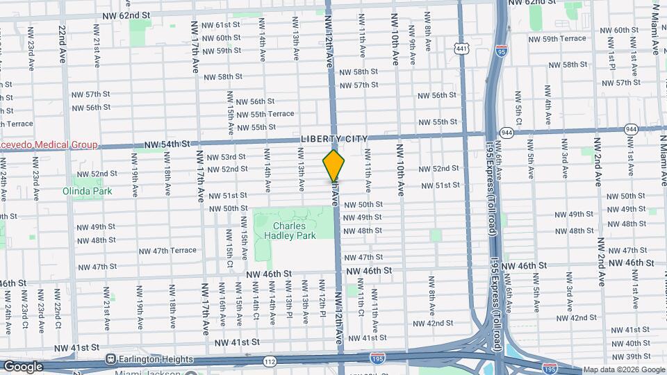 1201 NW 51st St Map and Location Details