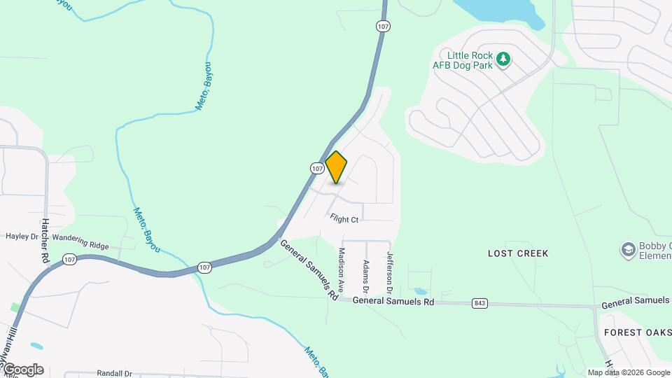 6100 Base Meadows Dr Map and Location Details