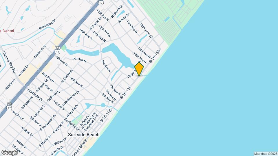 1011 N Ocean Blvd, Unit Sea Cloisters 301B Map and Location Details